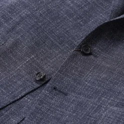 Canali Sakko aus Wollmix blau Anzugjacke