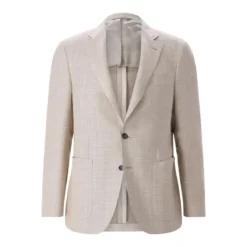 Canali Sakko Kei aus Wollmix braun Anzugjacke