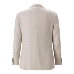 Canali Sakko Kei aus Wollmix braun Anzugjacke