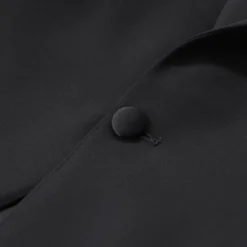 Canali Smoking aus Wolle schwarz Hosenanzug