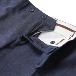 Canali Zweiteiliger Anzug Kei aus Wollmix blau Hosenanzug