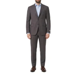 Canali Zweiteiliger Regular-Fit Anzug Kei braun Hosenanzug