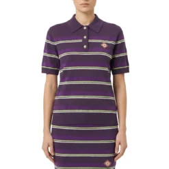 Casablanca Poloshirt mit Logo lila Poloshirt