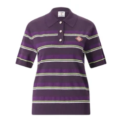 Casablanca Poloshirt mit Logo lila Poloshirt