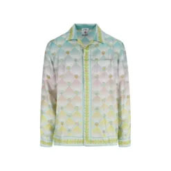 Casablanca Seidenhemd mit Muster Multicolor Hemd