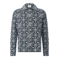 Casablanca Strickhemd aus Baumwolle blau Hemd