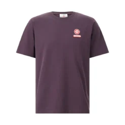 Casablanca T-Shirt mit Logo Lila T-Shirt