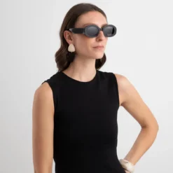 Chloé CH0258S-001 Black-Black-Grey Sonnenbrille