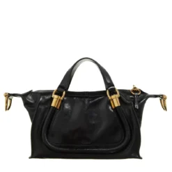 Chloé Paraty 24 Black Satchel