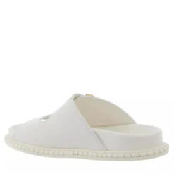 Chloé Slides Woman Brilliant White Slides