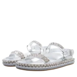 Christian Louboutin Pyrabizz Sandal Silver Sandalen