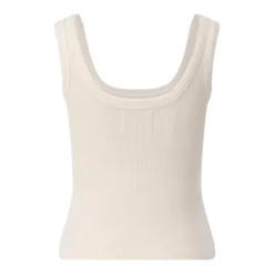 Citizens Of Humanity Geripptes Crop-Top Faye Creme Top