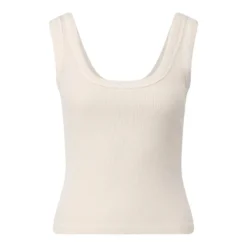 Citizens Of Humanity Geripptes Crop-Top Faye Creme Top