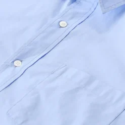 Citizens Of Humanity Hemdbluse aus Baumwolle blau Bluse