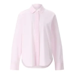 Closed Hemdbluse aus Baumwolle pink Bluse