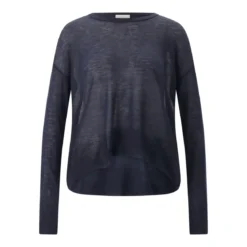 Closed Leichter Pullover aus Wolle dunkelblau Pullover