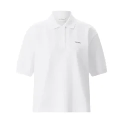 Closed Poloshirt mit Logo weiß Poloshirt