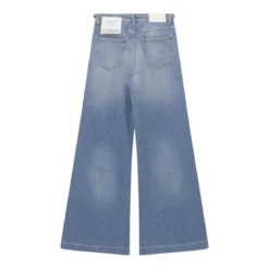 Closed Wide-Fit Jeans blau Ausgestellte Jeans