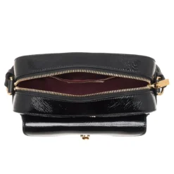 Coccinelle Coccinelle Beat Shiny Wri Noir/Noir Crossbody Bag