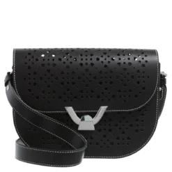 Coccinelle Coccinelle Dew Cow.Perf. Noir Crossbody Bag
