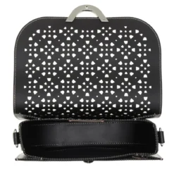 Coccinelle Coccinelle Dew Cow.Perf. Noir Crossbody Bag
