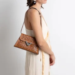 Coccinelle Coccinelle Dew Cow.Perf. Cuir Schultertasche