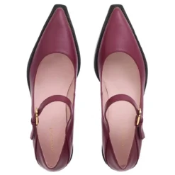 Coccinelle Connie Cow Hide Vino Pumps