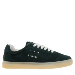 Copenhagen CPH433 Suede Forest Green Low-Top-Sneaker