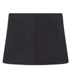 Courrèges Minirock aus Woll-Mix schwarz Minirock