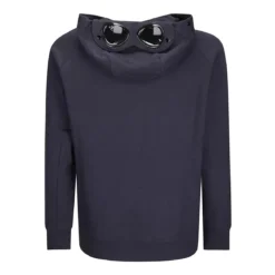 CP Company Hooded Open Sweatshirt Blue Sweatjacke