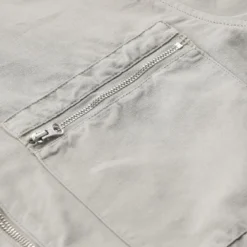CP Company Leichte Jacke aus Baumwolle & Leinen grau Übergangsjacke
