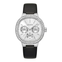 DKNY Quarzuhr Evening schwarz Quarzuhr