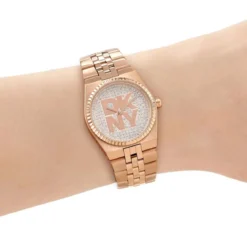 DKNY Quarzuhr Logo Watch rose Quarzuhr