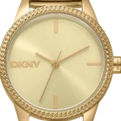DKNY Quarzuhr Open Link Watch gold Quarzuhr