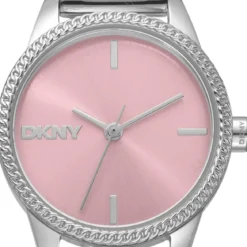 DKNY Quarzuhr Open Link Watch silber Quarzuhr