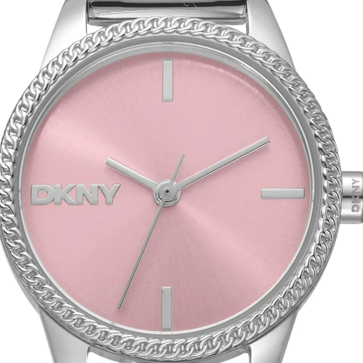 DKNY Quarzuhr Open Link Watch silber Quarzuhr