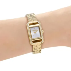 DKNY Quarzuhr Signature Square Watch gold Quarzuhr