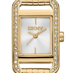 DKNY Quarzuhr Signature Square Watch gold Quarzuhr