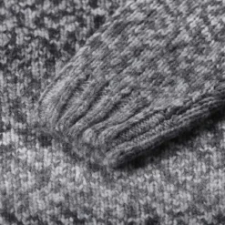 Dondup Rundhalspullover aus Woll-Mix grau Pullover
