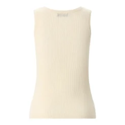 Dries Van Noten Top Tova aus Baumwollstrick beige Top