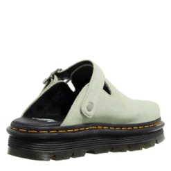 Dr. Martens ZebZag Mule Sage Green EH Suede Mules