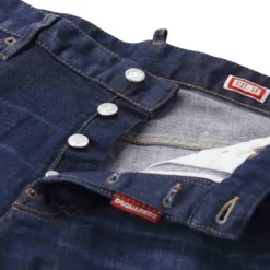 Dsquared2 Slim-Fit Jeans Teddy blau Slim-Fit-Jeans