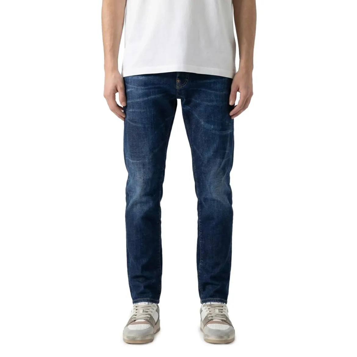 Dsquared2 Slim-Fit Jeans Teddy blau Slim-Fit-Jeans