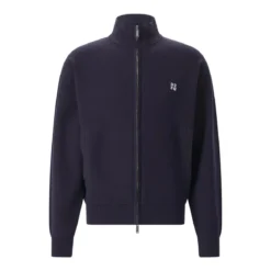 Dsquared2 Strickjacke mit Logo blau Strickjacke