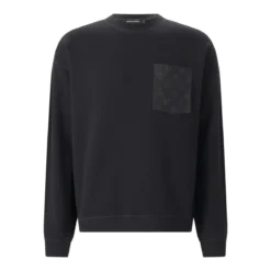 Dsquared2 Sweatshirt aus Baumwolle schwarz