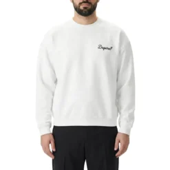 Dsquared2 Sweatshirt mit Logo-Stickerei weiß Sweatshirt