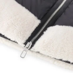 Duno Steppjacke Amy mit Daunen schwarz Übergangsjacke