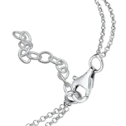 Elli Armband Infinity Ewig Diamant (0.03 ct.) 925 Silbe silber Armband