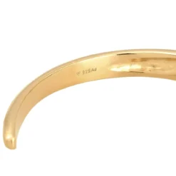 Elli Armreif Glänzend 925 Sterling Silber gold Armspange
