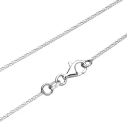 Elli Jewelry Set Ladies heart pendant stud earrings set Silver Mittellange Halskette